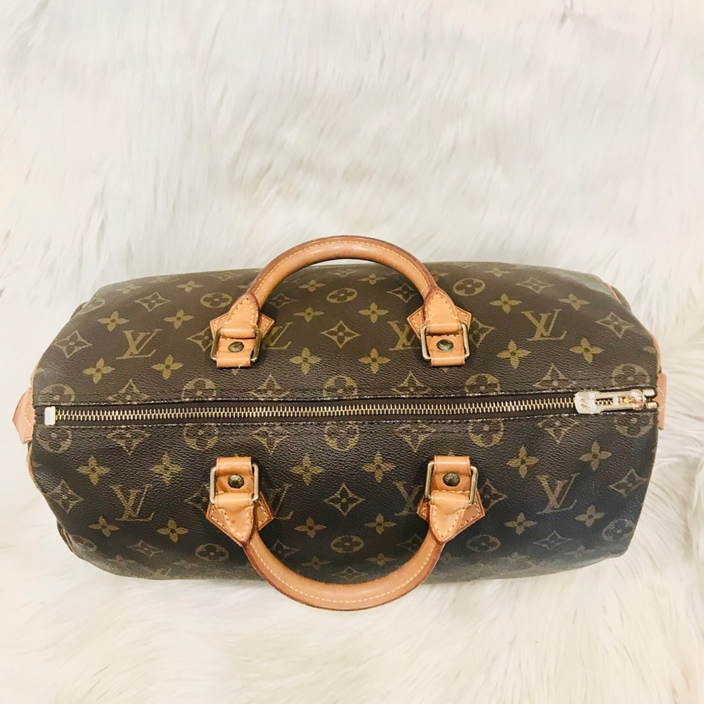 Authentic Louis Vuitton Speedy 35 #6.3ajg - Picture 8 of 12